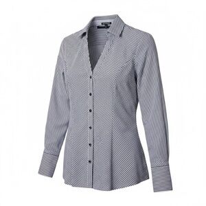 Express Essential Striped Long Sleeves Stretch Career Shirt SP